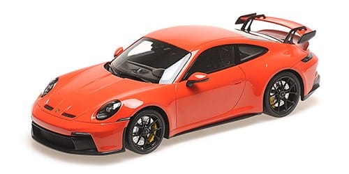 PORSCHE 911 (992) GT3 – 2021 – ORANGE/ BLACK WHEELS