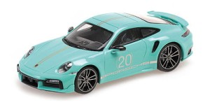 PORSCHE 911 (992) TURBO S COUPE SPORT DESIGN – 2021 – GREEN