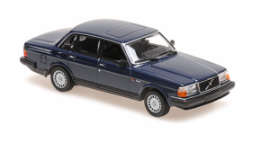 VOLVO 240 GL 1986 DARK BLUE , 1:43 Minichamps 940171405