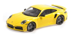 PORSCHE 911 (992) TURBO S COUPE SPORT DESIGN – 2021 – YELLOW