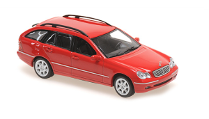 Mercedes Benz C-Klasse T-Modell (S203) (2001) Red , 1:43 Minichamps 940030111