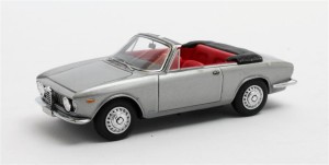 Alfa Romeo Giulia GTC Cabrio silver 1964 , 1:43 Matrix MX40102-132