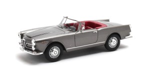 Alfa Romeo 2600 spider 1962 (grey metallic)  , 1:43 Matrix MX40102-153