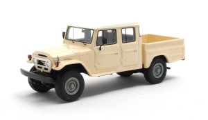 Toyota HJ45 Landcruiser Crew Cab (cream), 1:43 Matrix MX41905-012