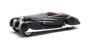 Bugatti Type 57C Cabriolet VanVooren Shah of Iran 1939 (blue) , 1:43 Matrix MX50205-032 