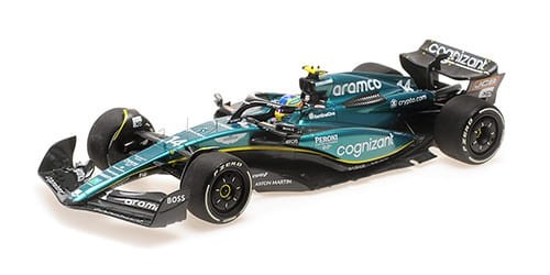 MINICHAMPS ASTON MARTIN ARAMCO COGNIZANT FORMULA ONE TEAM AMR23 - FERNANDO ALONSO - 3RD PLACE BAHRAIN GP 2023a.jpg