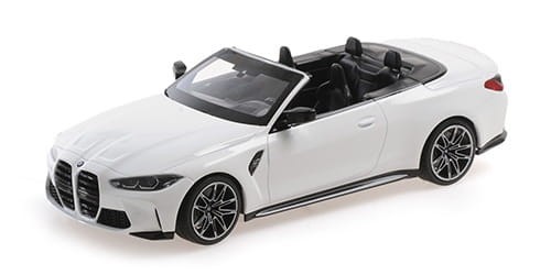 MINICHAMPS BMW M4 CABRIOLET - 2021 - WHITEa.jpg
