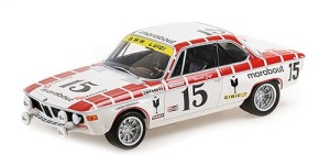 MINICHAMPS BMW 2800 CS - RACING TEAM MARABOUT - GAYE/BRAILLARD - 24H SPA-FRANCORCHAMPS 1972