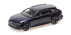 MINICHAMPS AUDI RS 6 AVANT - 2019 - VIOLET METALLIC