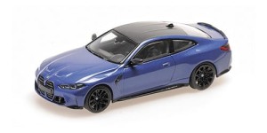 MINICHAMPS BMW M4 2020 BLUE METALLIC,1:43 Minichamps 410020125