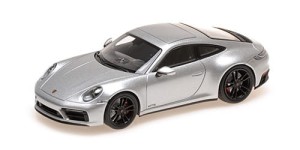 MINICHAMPS PORSCHE 911 (992) CARRERA 4 GTS - 2019 - SILVER , 1:43 Minichamps 410063004