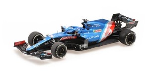 MINICHAMPS ALPINE F1 TEAM A521 - FERNANDO ALONSO - HUNGARIAN GP 2021