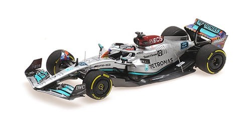 MINICHAMPS MERCEDES-AMG PETRONAS FORMULA ONE TEAM F1 W13 E PERFORMANCE - GEORGE RUSSELL - MIAMI GP 2022a.jpg