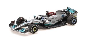 MINICHAMPS MERCEDES-AMG PETRONAS FORMULA ONE TEAM F1 W13 E PERFORMANCE - GEORGE RUSSELL - BRITISH GP 2022