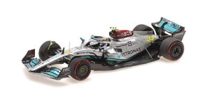 MINICHAMPS MERCEDES-AMG PETRONAS FORMULA ONE TEAM F1 W13 E PERFORMANCE - L. HAMILTON - 2ND HUNGARIAN GP  2022