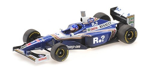 MINICHAMPS WILLIAMS RENAULT FW19 - JACQUES VILLENEUVE - WORLD CHAMPION 1997 - DIRTY VERSIONa.jpg
