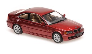MINICHAMPS BMW 3ER COUPE (E46) 1999  RED METALLIC 1:43 Minichamps 940028320