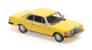 MERCEDES BENZ (W123) 230CE 1976 YELLOW/BEIGE 1:43 Minichamps 940032222