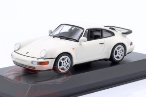 MINICHAMPS PORSCHE 911 TURBO (964) - 1990 - WHITE