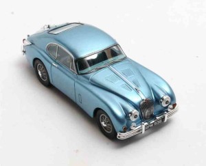 Jaguar XK150 S 3.8 Fastback by Hartin #T825146/DN metallic blue 1960  , 1:43 Matrix MX41001-143  