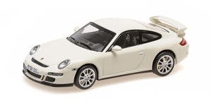 PORSCHE 911 GT3  2006  white - SPORT AUTO Minichamps  400065402