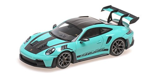 PORSCHE 911 (992) GT3RS  2024  green dark silver wheels Minichamps  410062109_3.jpg