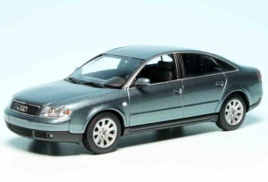 Audi A6 1997 green metallic, 1:43 Minichamps 940017101