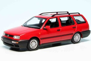 VOLKSWAGEN Golf III Variant (1997) RED, 1:43 Minichamps 940055511