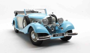 Mercedes-Benz 540K Cabriolet B blue/white '36-'38 , 1:18 Cultscale  CML184-2