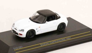 Suzuki Cappuccino 1991 white/black, 1:43 First43 F43-061