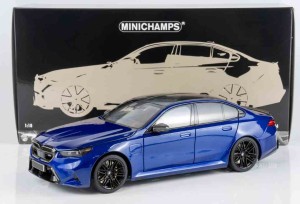 Bmw M5 (G90) 2024 Blue ,1:18 Minichamps 110023802