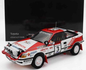 Celica Gt-Four St165 (Night Version) N 3 Winner Rally Safari Rally 1990 Bjorn Waldegard - Fred Gallagher , 1:18 Kyosho 08961A