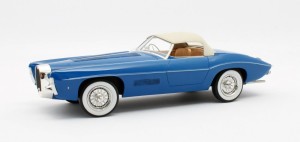Bugatti T101C Exner-Ghia #101506 Closed 1966 (blue) , 1:18 Matrix MXL0205-022 