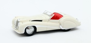 Jaguar SS100 2,5-Litre Roadster Vanden Plas 1939 (creme) ,1:43 Matrix MX41001-132 