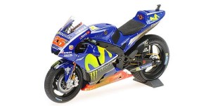 Yamaha YZR-M1 #25 Maverick Vinales w/rain Tyres&Dirty Look Malaysia GP MotoGP 2017