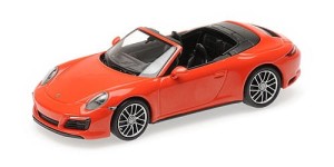 Porsche 911 (991.2) Carrera 4S Cabriolet 2017 (orange)