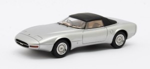 Jaguar XJ Spider Concept Pininfarina Closed 1978 (silver)  ,1:43 Matrix MX51001-052