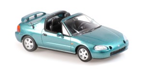 Honda Civic Del Sol 1992 (green metallic)
