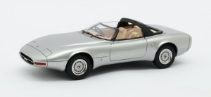 Jaguar XJ Spider Concept Pininfarina Open 1978 (silver) ,1:43 Matrix MX51001-051