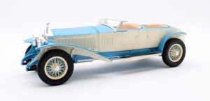 Rolls Royce Phantom Experimental Vehicle #10EX by Barker 1926 (blue/white) ,1:18 Matrix MXL1705-011