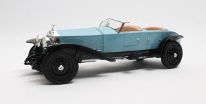 Rolls Royce Phantom Experimental Vehicle #10EX by Barker 1926 (black/blue),1:18 Matrix MXL1705-012 