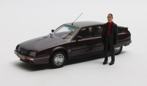 Citroen CX GTI Turbo II + fig. Jules D. Rotterdam Edition 1986-89 ,1:43 Matrix MX40304-111