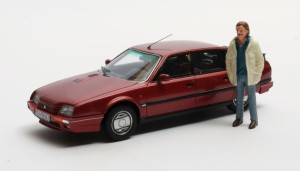 Citroen CX GTI Turbo II + fig. Horst S. Duisburg Edition 1986-89 , 1:43 Matrix MX40304-112