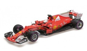 Ferrari SF70-H Scuderia Ferrari #5 Sebastian Vettel Winner GP Australia 2017 (BBR exclusive)