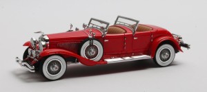 Duesenberg SJ 2583 J-548 Torpedo Pheaton Walker La Grande 1929 (red) 