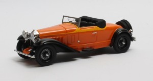Bugatti Type 46 Cabriolet de Villars #46360 1930 (orange) 