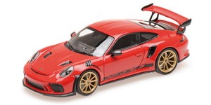 Porsche 911 GT3RS (991.2) 2019 (red w/golden wheels)