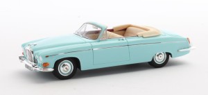 Jaguar 420G Convertible Classic Cars of Coventry 1969 (blue) , 1:43 Matrix MX41001-191