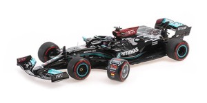 Mercedes AMG Petronas Formula One Team W12 E Performance Hamilton 100th Pole Spanish Gp 2021