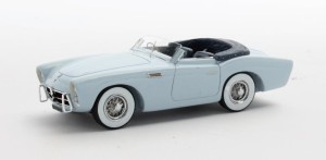 Pegaso Z-102 Series II Cabriolet Saoutchik light blue , 1:43 Matrix MX41608-021